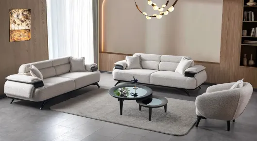 Product img 2, Luna Ahşap Ayaklı Yataklı Koltuk Takımı